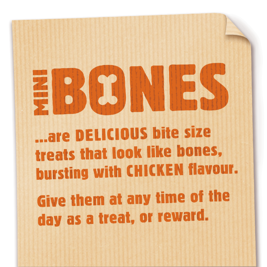 Bakers Dog Treat Chicken Mini Bones 94g Dog Bakers Dog Treat Chicken Mini Bones 94g - Image 2