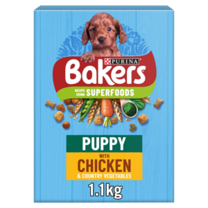 Bakers Puppy Food Chicken and Vegetable 1.1kg