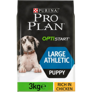 Pro Plan Dog Large Puppy Athletic with Optistart Chicken Dry Food 3kg