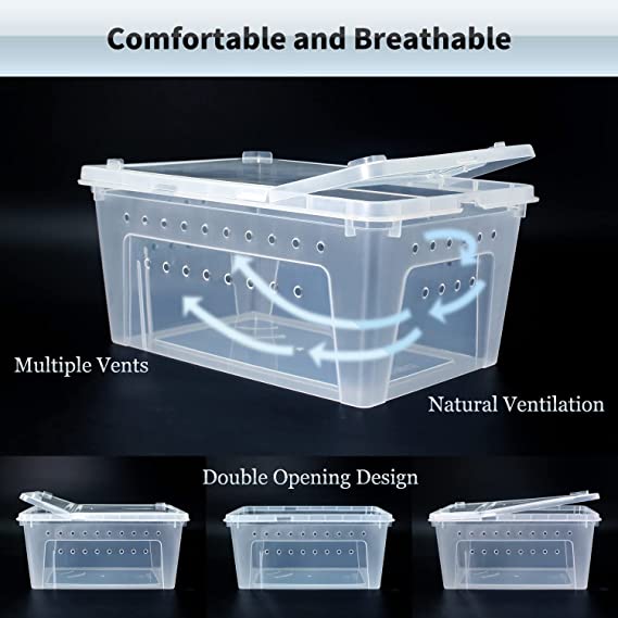 TD Snake Feeding Box with Feeding Bowl Large Reptile Supplies TD Snake Feeding Box with Feeding Bowl Large - Image 6