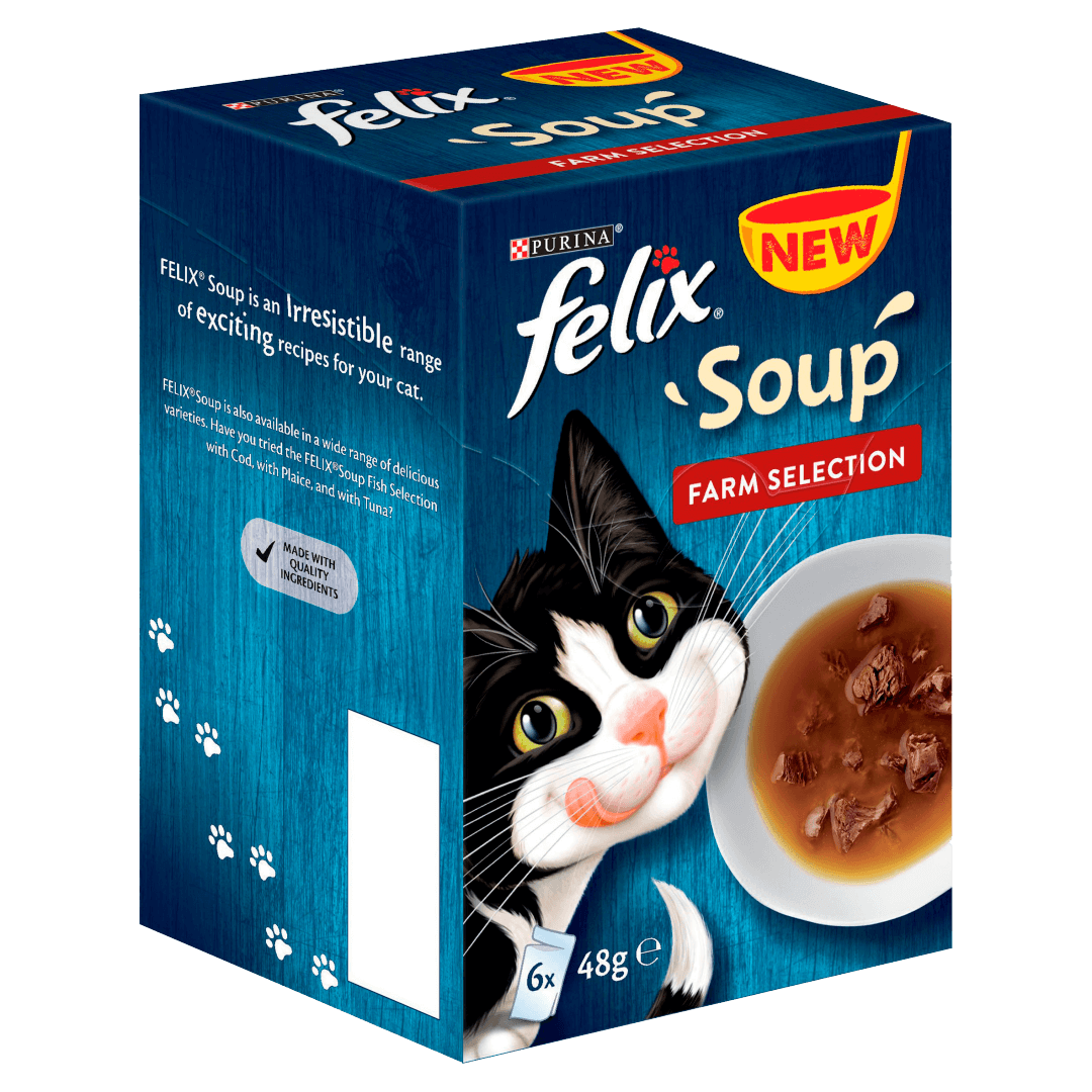 Felix Soup Farm Selection Wet Cat Food Cat Felix Soup Farm Selection Wet Cat Food