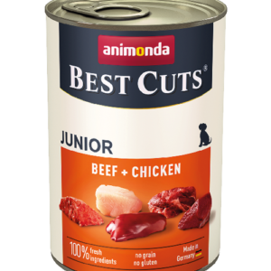 Animonda Junior Best Cuts Tin Beef & Chicken Dog Animonda Junior Best Cuts Tin Beef & Chicken
