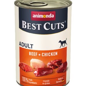Animonda Adult Best Cuts Tin Beef & Chicken Dog Animonda Adult Best Cuts Tin Beef & Chicken