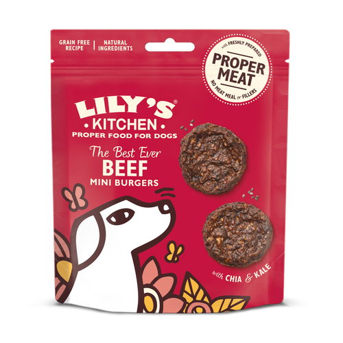 Lilys Kitchen Dog Treats The Best Ever Beef Mini Burgers Dog Lilys Kitchen Dog Treats The Best Ever Beef Mini Burgers