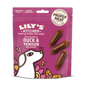 Lily’s Kitchen Dog Treats Scrumptious Duck & Venison Sausage Dog Lily’s Kitchen Dog Treats Scrumptious Duck & Venison Sausage