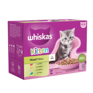 Whiskas Kitten Pouch Cat Meaty Meals In Jelly Cat Whiskas Kitten Pouch Cat Meaty Meals In Jelly