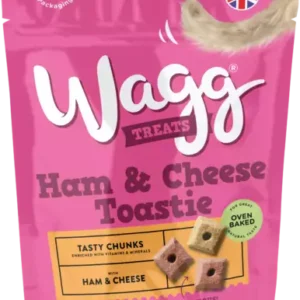 Wagg Ham with Cheese Toastie Dog Treats Dog Wagg Ham with Cheese Toastie Dog Treats
