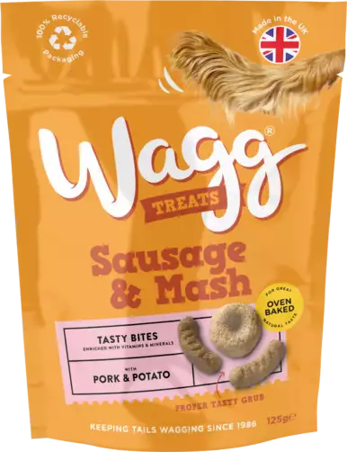 Wagg Sausage and Mash Dog Treats Dog Wagg Sausage and Mash Dog Treats