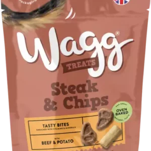Wagg Steak & Chips Dog Treats Dog Wagg Steak & Chips Dog Treats