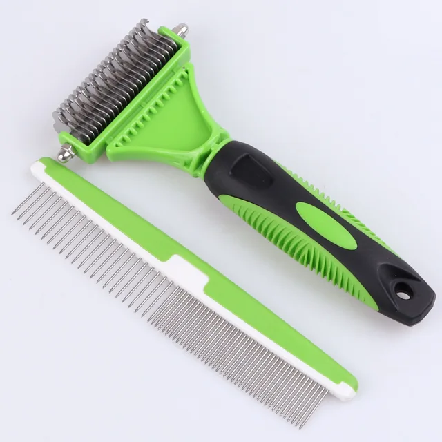TD Dematting Pet Comb with Dual Rake Cat TD Dematting Pet Comb with Dual Rake - Image 8
