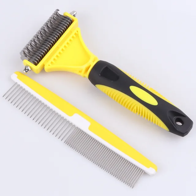 TD Dematting Pet Comb with Dual Rake Cat TD Dematting Pet Comb with Dual Rake - Image 15