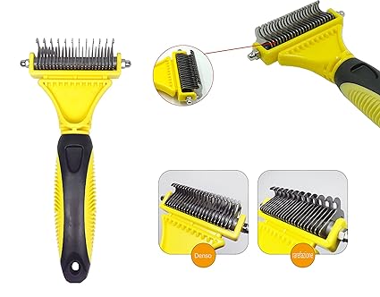 TD Dematting Pet Comb with Dual Rake Cat TD Dematting Pet Comb with Dual Rake - Image 13
