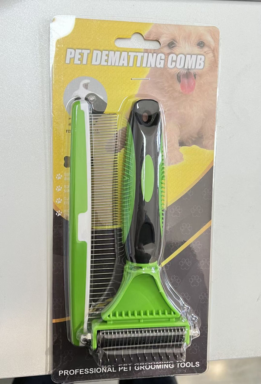 TD Dematting Pet Comb with Dual Rake Cat TD Dematting Pet Comb with Dual Rake - Image 7