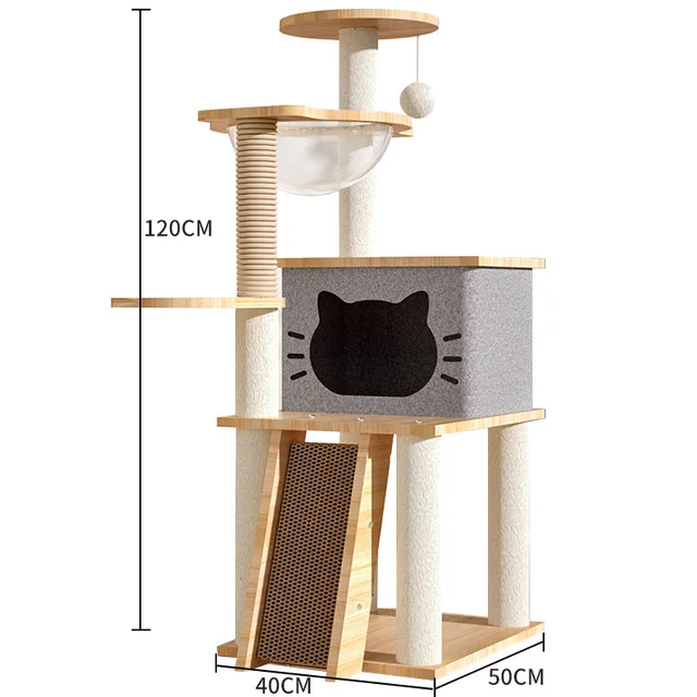TD Cat Tree Scratching Post Cat TD Cat Tree Scratching Post - Image 7