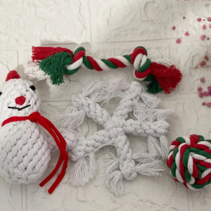 TD 4 in 1 Dog Christmas Toy Set Dog TD 4 in 1 Dog Christmas Toy Set