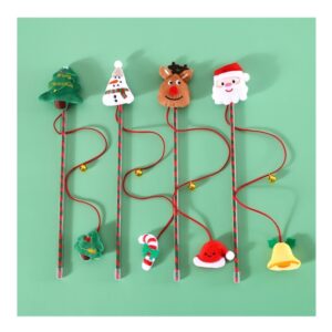 TD Christmas Cat Teaser Cartoon Stick Toy Cat TD Christmas Cat Teaser Cartoon Stick Toy