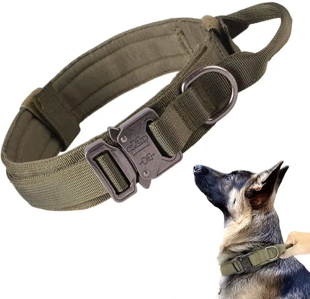 TD Tactical Military Dog Collar & Leash Dog TD Tactical Military Dog Collar & Leash - Image 6