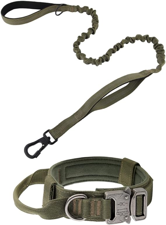 TD Tactical Military Dog Collar & Leash Dog TD Tactical Military Dog Collar & Leash - Image 3
