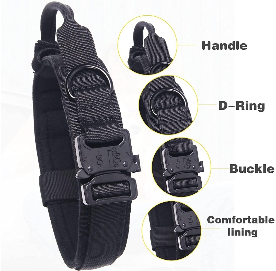 TD Tactical Military Dog Collar & Leash Dog TD Tactical Military Dog Collar & Leash - Image 21