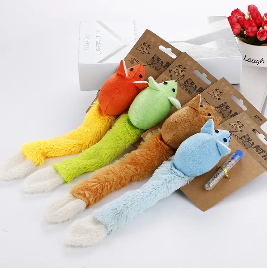 TD Catnip Interactive Mouse Chew Cat Toy Cat TD Catnip Interactive Mouse Chew Cat Toy