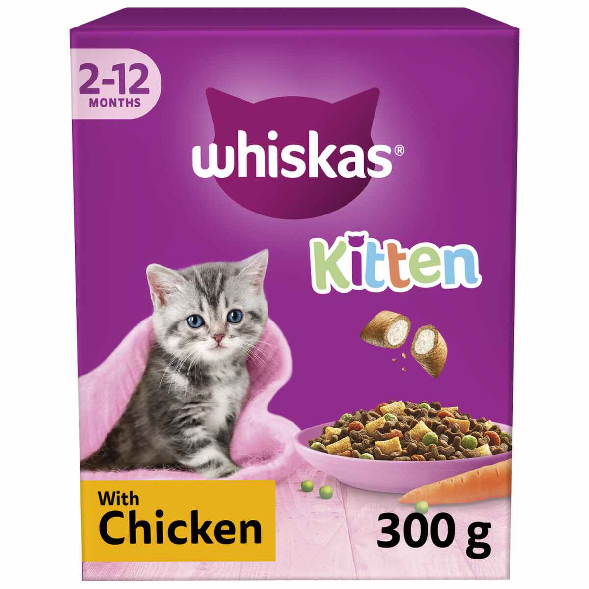 Whiskas 2-2mths Cat Complete Dry With Chicken Cat Whiskas 2-2mths Cat Complete Dry With Chicken