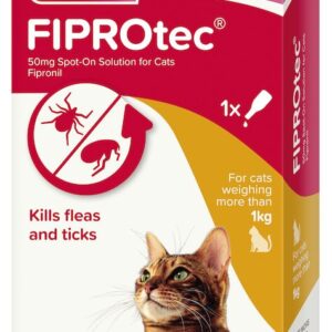 Beaphar FIPROtec® COMBO Flea & Tick Spot-On Cats 1 Pipette Cat Beaphar FIPROtec® COMBO Flea & Tick Spot-On Cats 1 Pipette
