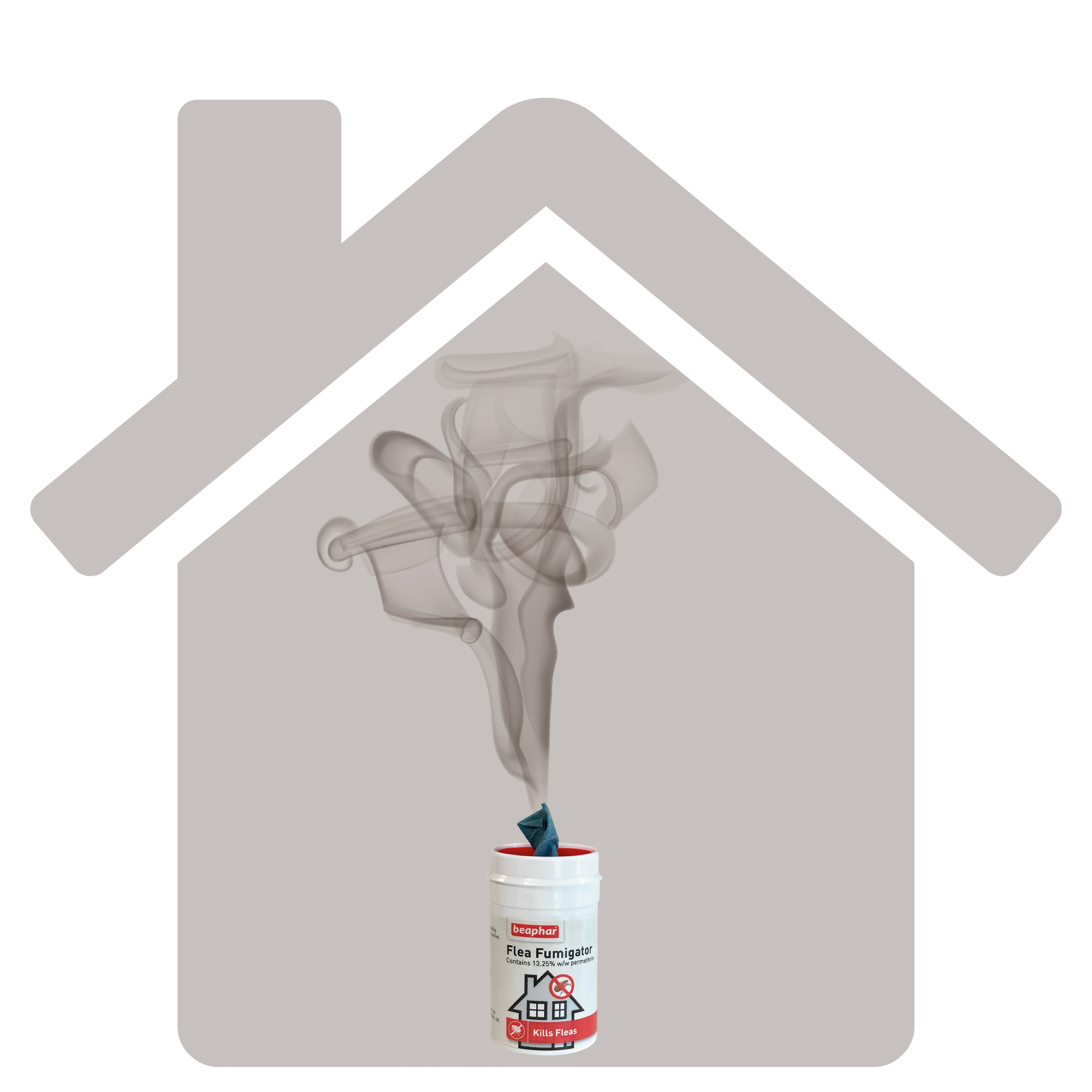 Beaphar Household Flea Fumigator 3.5g Bed, Crates, Home & Travel Beaphar Household Flea Fumigator 3.5g - Image 4
