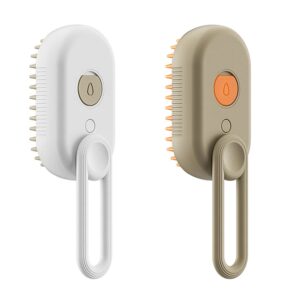 TD Steamy Electric Spray Massage Comb 3 in 1 Brush Handle Cat TD Steamy Electric Spray Massage Comb 3 in 1 Brush Handle