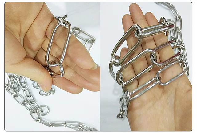 TD Link Dog Chain Training Collar Collar TD Link Dog Chain Training Collar - Image 5