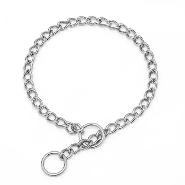 TD Dog Choke Chain Training Collar Collar TD Dog Choke Chain Training Collar - Image 3
