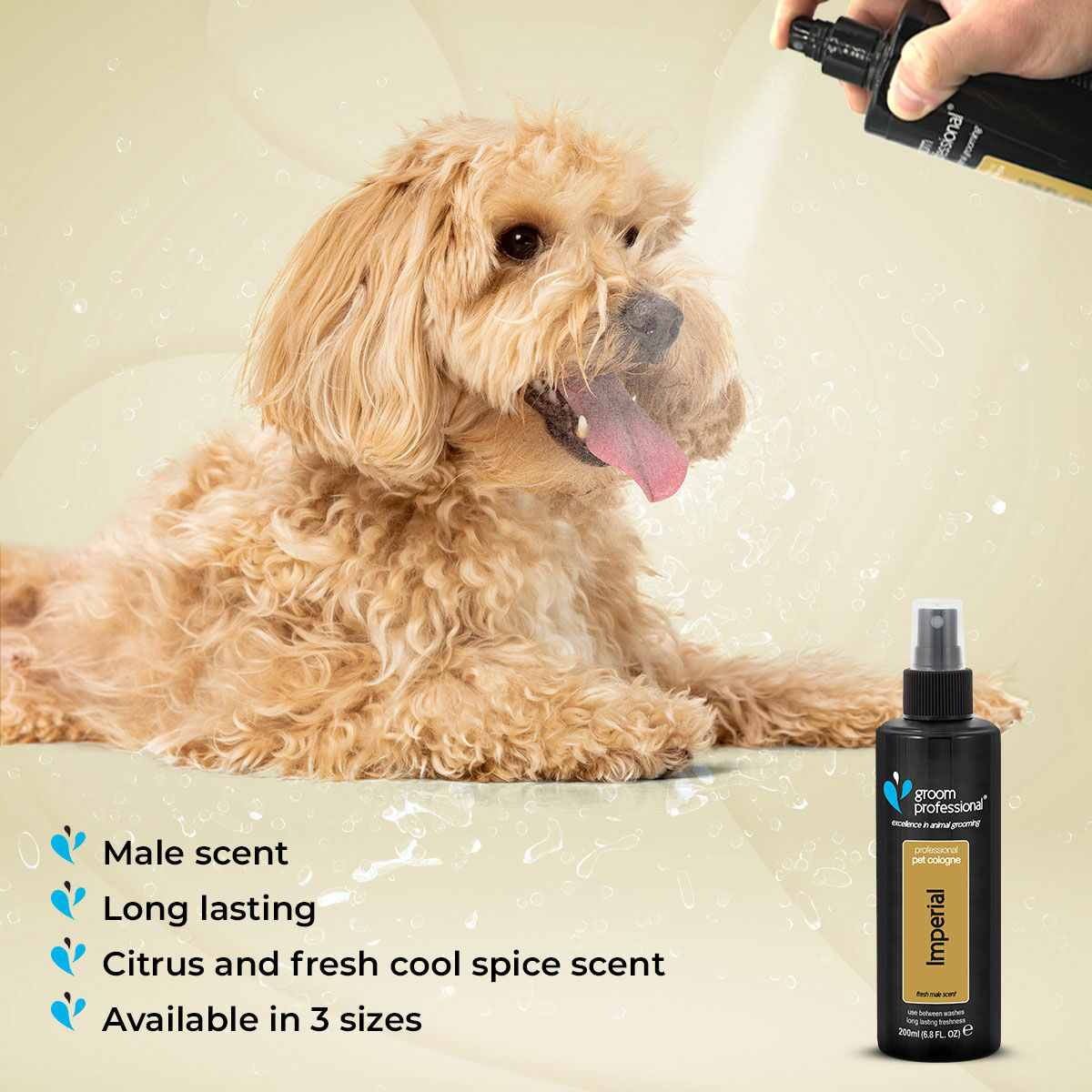 Groom Professional Imperial Cologne 200ml Dog Groom Professional Imperial Cologne 200ml - Image 4