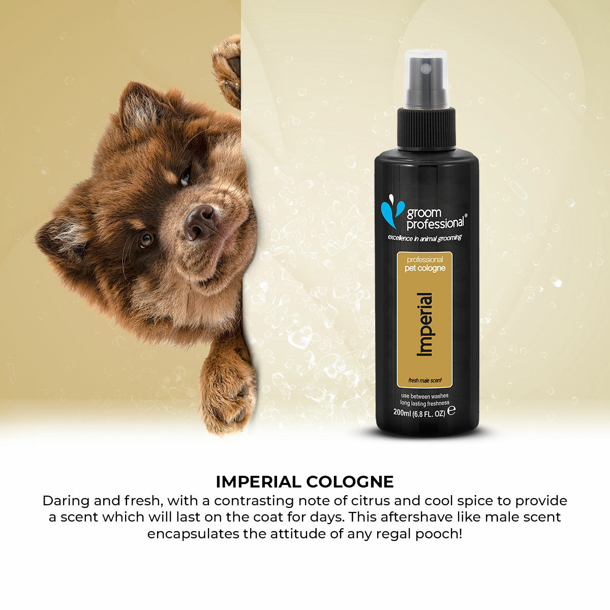 Groom Professional Imperial Cologne 200ml Dog Groom Professional Imperial Cologne 200ml - Image 5
