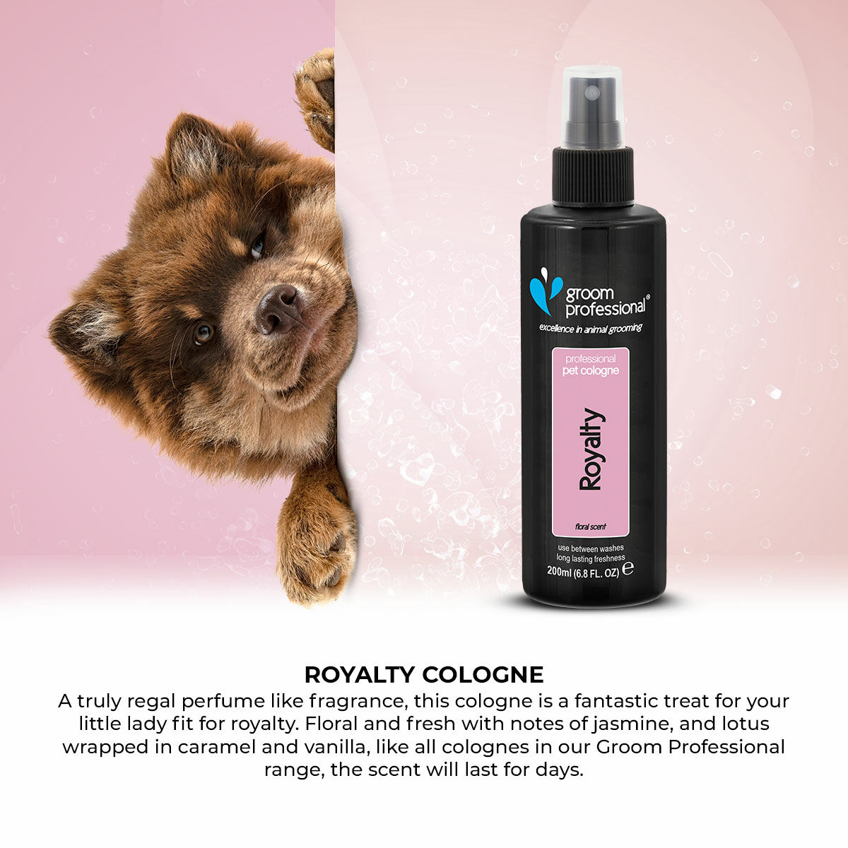 Groom Professional Royalty Cologne 200ml Dog Groom Professional Royalty Cologne 200ml - Image 5