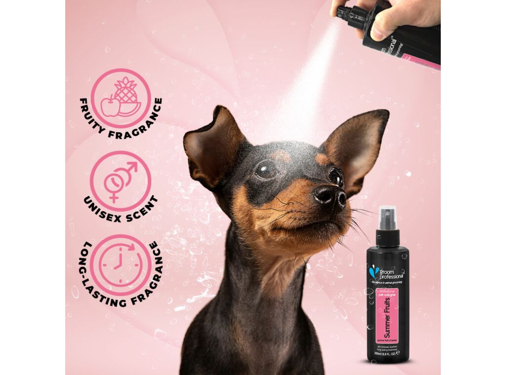 Groom Professional Summer Fruits Cologne 200ml Dog Groom Professional Summer Fruits Cologne 200ml - Image 3