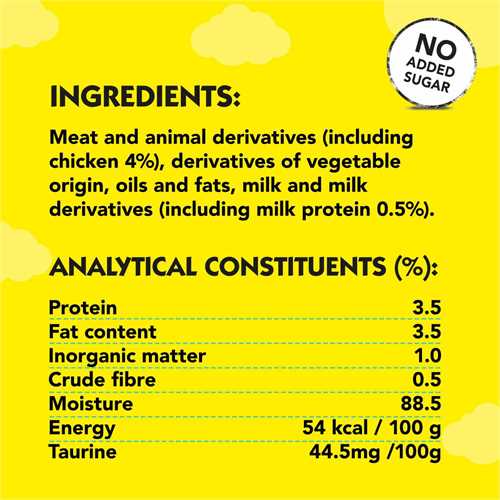 Dreamies Creamy Adult Cat & Kitten Treats With Tasty Chicken Cat Dreamies Creamy Adult Cat & Kitten Treats With Tasty Chicken - Image 6