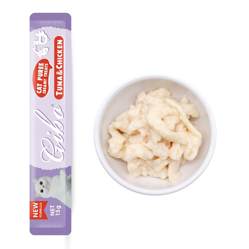 Gibo Cat Strips Mixed Puree Treats 8x15g Cat Gibo Cat Strips Mixed Puree Treats 8x15g - Image 5