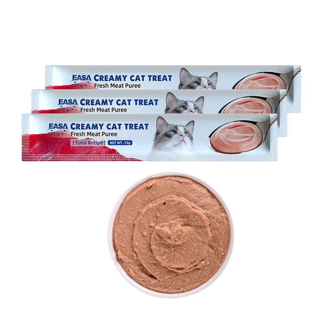 EASA Creamy Cat Treat 10x15g Cat EASA Creamy Cat Treat 10x15g - Image 4