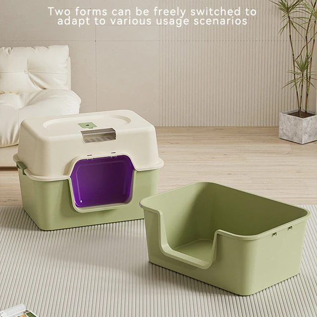 TD UV Cat Litter Box in Two Forms Cat TD UV Cat Litter Box in Two Forms - Image 2