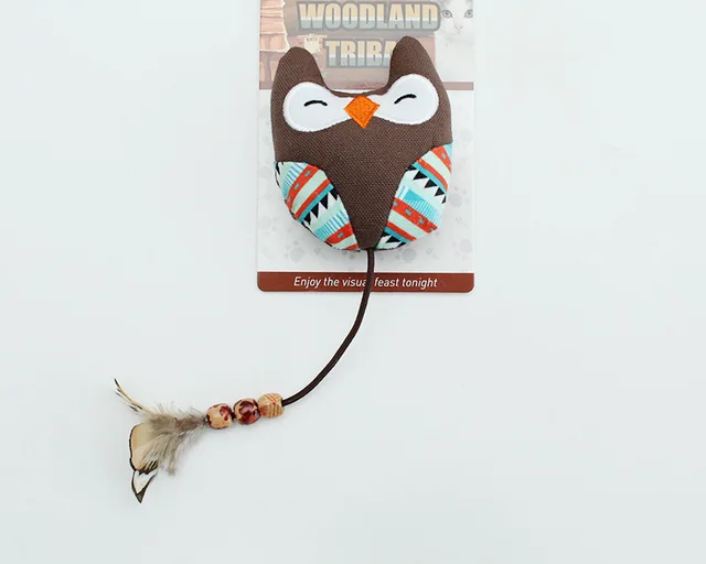 TD Cat Plush Animal Shaped Pet Toy Cat TD Cat Plush Animal Shaped Pet Toy - Image 11