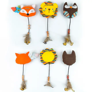 TD Cat Plush Animal Shaped Pet Toy