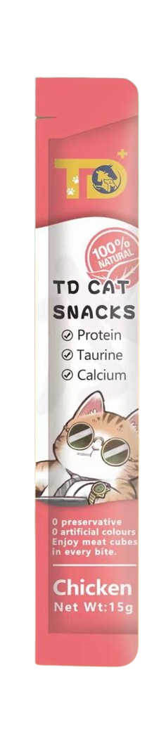 TD Cat Snacks10x15g Cat TD Cat Snacks10x15g