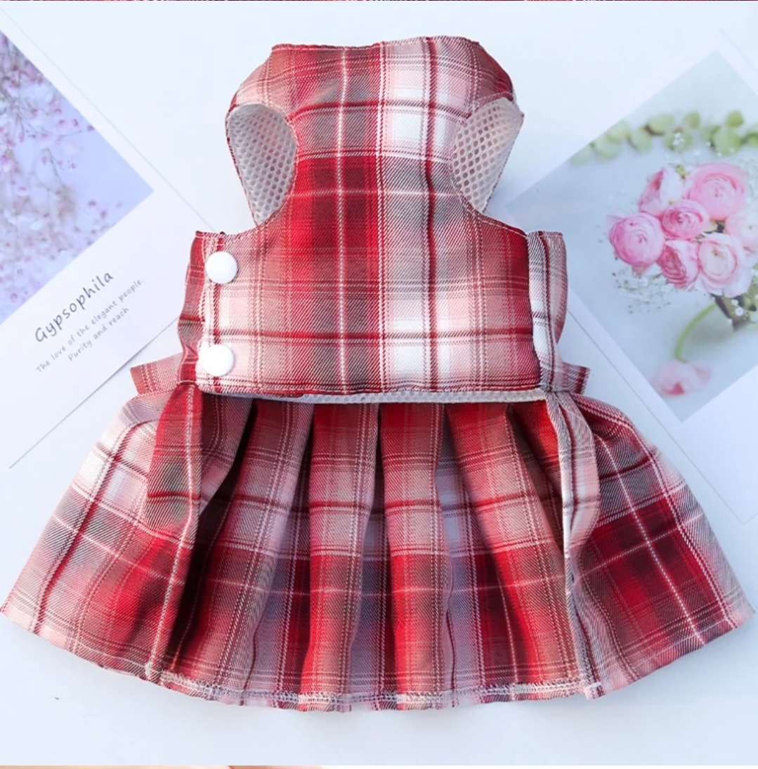 TD Breathable Plaid Checked Skirt Apparel TD Breathable Plaid Checked Skirt - Image 3