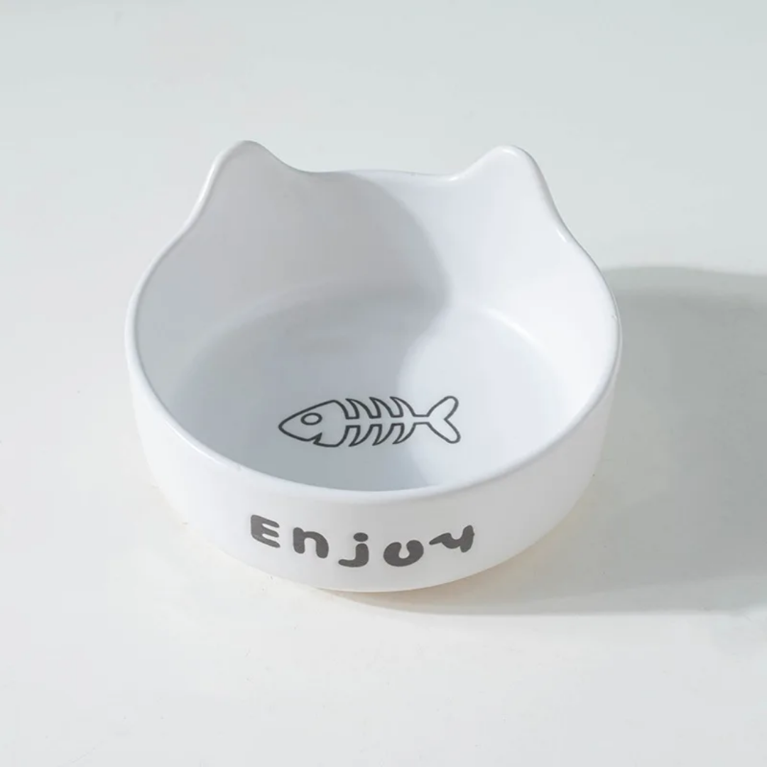 TD Ceramic Cat Ear Shaped Bowl 200ml Bowls TD Ceramic Cat Ear Shaped Bowl 200ml - Image 12