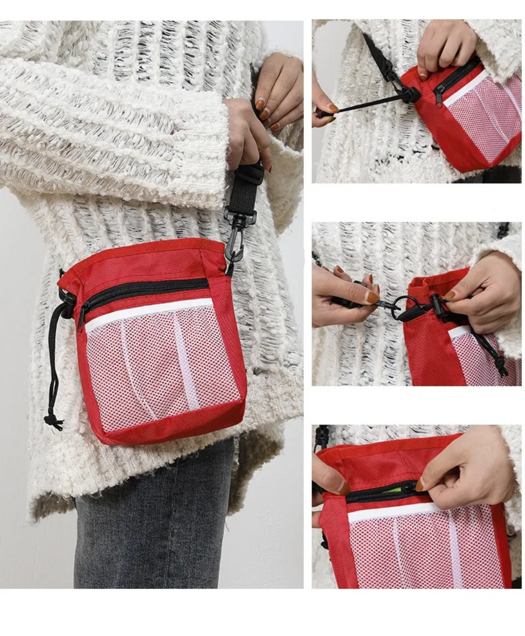 Dog Walking Bag Training Snack Treat Pouch Poop Bag Dispenser Backpack, Bag, Home and Travel Dog Walking Bag Training Snack Treat Pouch Poop Bag Dispenser - Image 7
