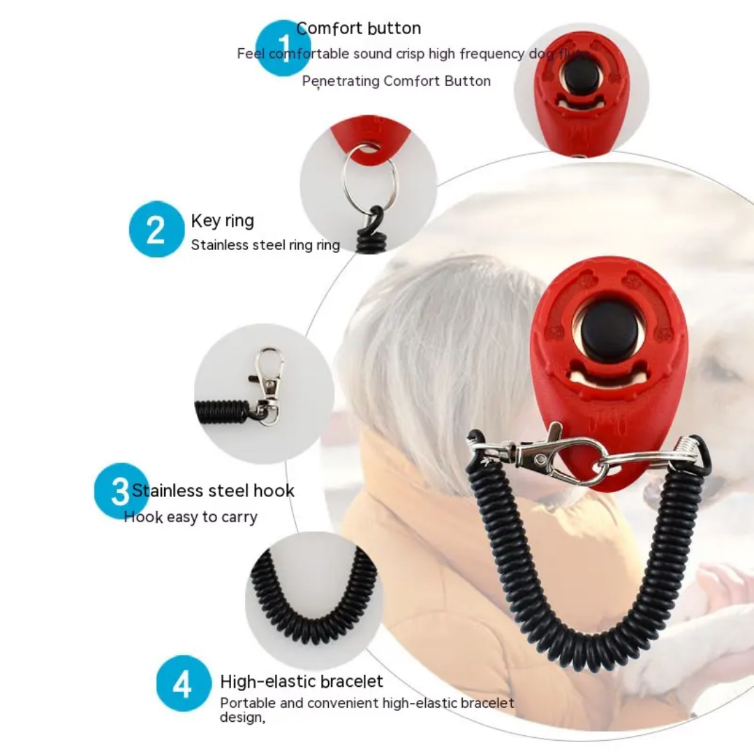 2 in 1 Dog&Cat Clicker Training Whistle Cat 2 in 1 Dog&Cat Clicker Training Whistle - Image 7