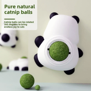 Rotating Lollipop Catnip Interactive Oral Ball Teeth Teaser Toy