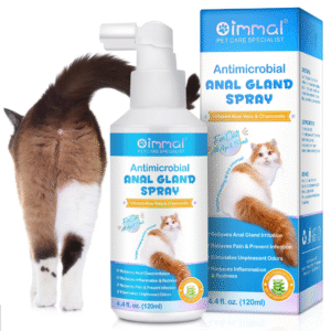 Oimmal Antimicrobial Anal Gland Cat Treatment Spray 4.4 fl oz/120ml Cat Oimmal Antimicrobial Anal Gland Cat Treatment Spray 4.4 fl oz/120ml