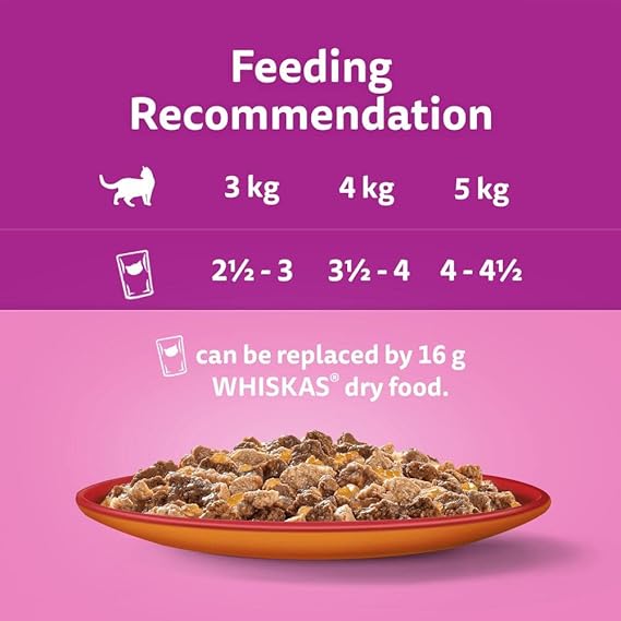 Whiskas Pouch 1+ Cat Duo Meaty Combos in Jelly 12x85g Cat Whiskas Pouch 1+ Cat Duo Meaty Combos in Jelly 12x85g - Image 3