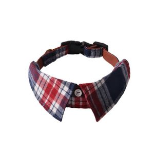 Dog Checked Necktie Kerchief Collar 1.5×24-35cm Apparel, Leash Collar, Harness & BackPack Dog Checked Necktie Kerchief Collar 1.5x24-35cm - Image 7