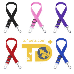 Dog Adjustable Car Seat Belt Leash Safety Clip 2.5x70cm Dog Dog Adjustable Car Seat Belt Leash Safety Clip 2.5x70cm